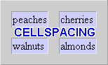 illustration of CELLSPACING attribute