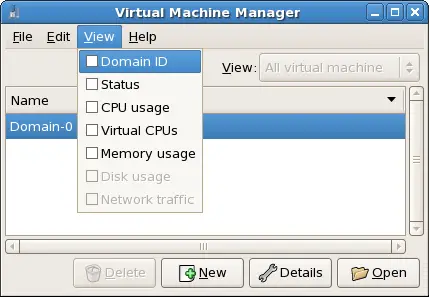 Displaying Domain-IDs