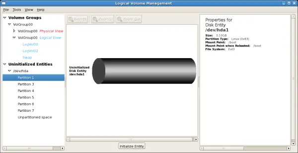 Uninitialized Entities