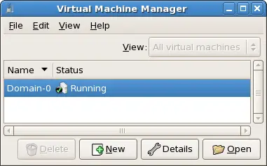 Displaying Virtual Machine Status