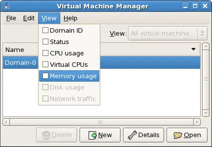 Displaying Memory Usage
