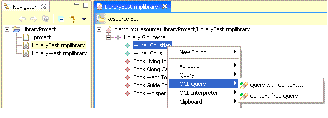 OCL Query Example Contributions