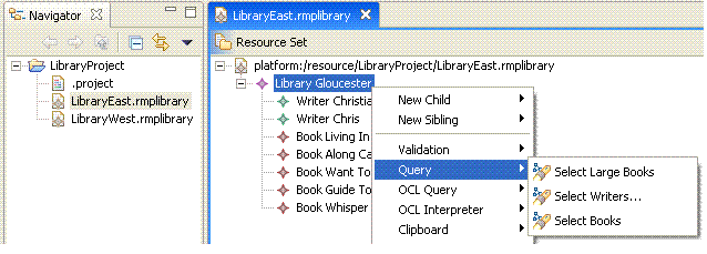 Query Example Contributions