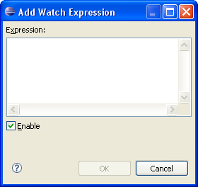 Add Watch Expression Dialog