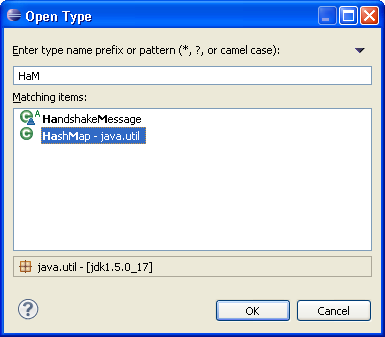 Emphasized matching characters in Open Type dialog