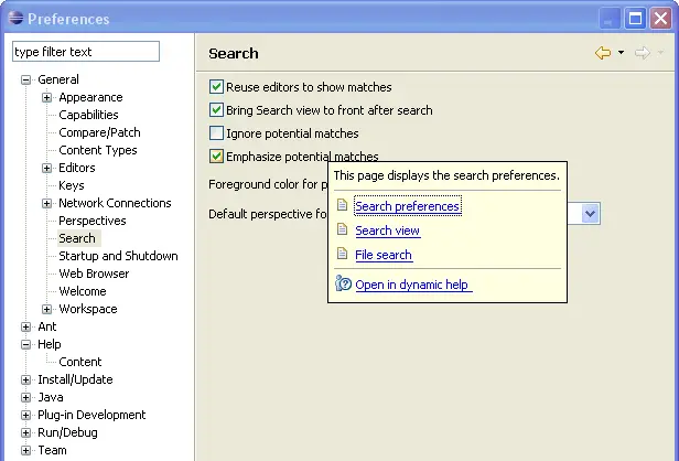 Image showing an infopop