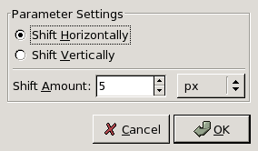 Shift filter options