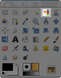 Select by Color tool icon in the Toolbox