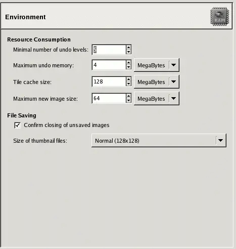 Environment Preferences