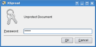 The Unprotect Document dialog
