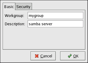 Configuring Basic Server Settings
