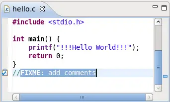 Sample of Tracked Comment